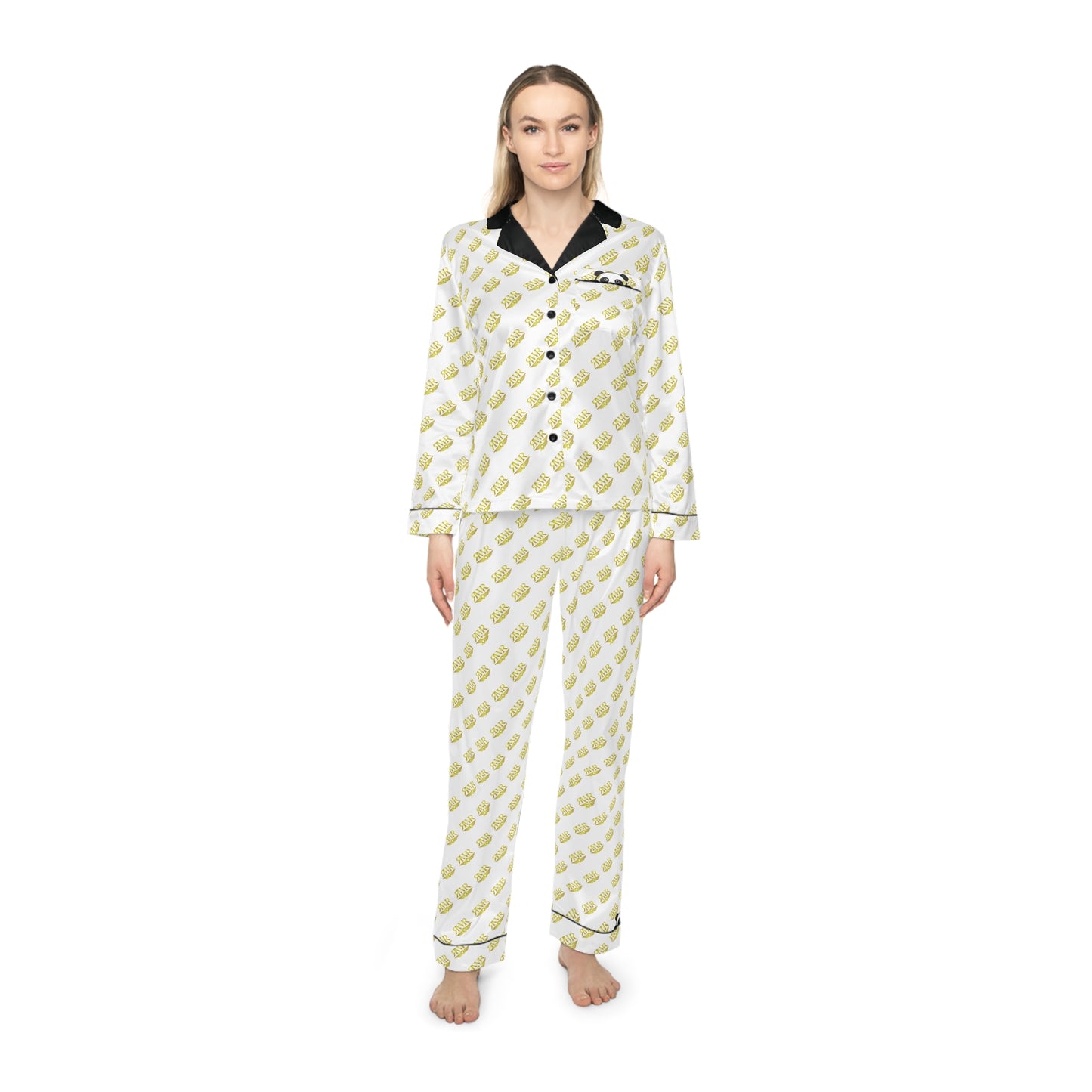 RWR Satin Women Pajamas - Luxurious Sleepwear Set