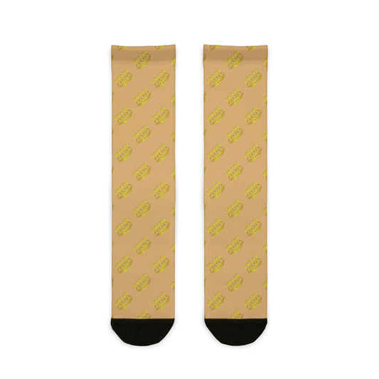 Hazelnut Crème Crew Socks
