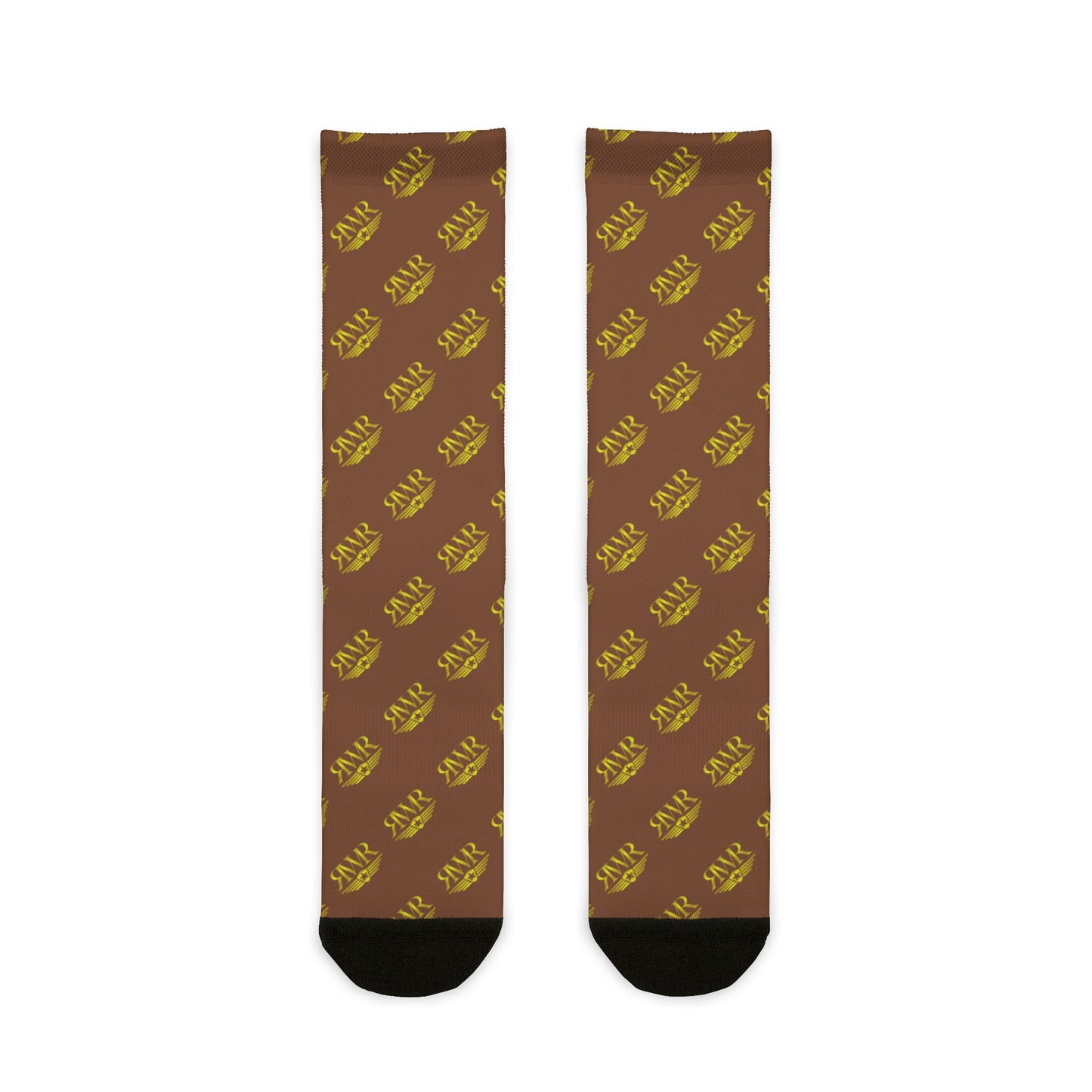 Chocolate Strawberry Crew Socks