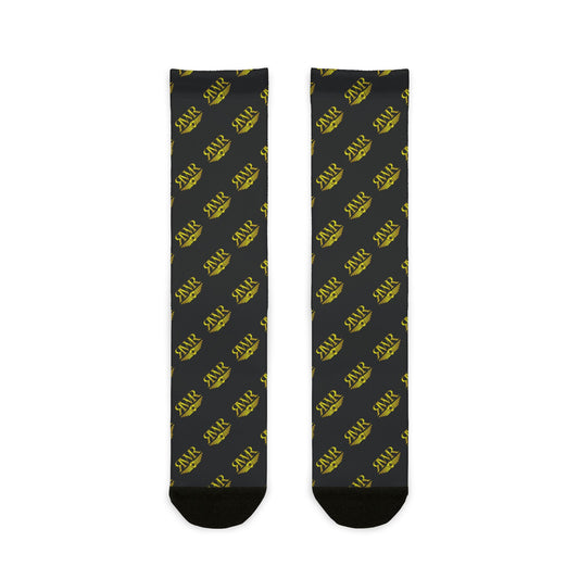 RWR Black Crew Socks