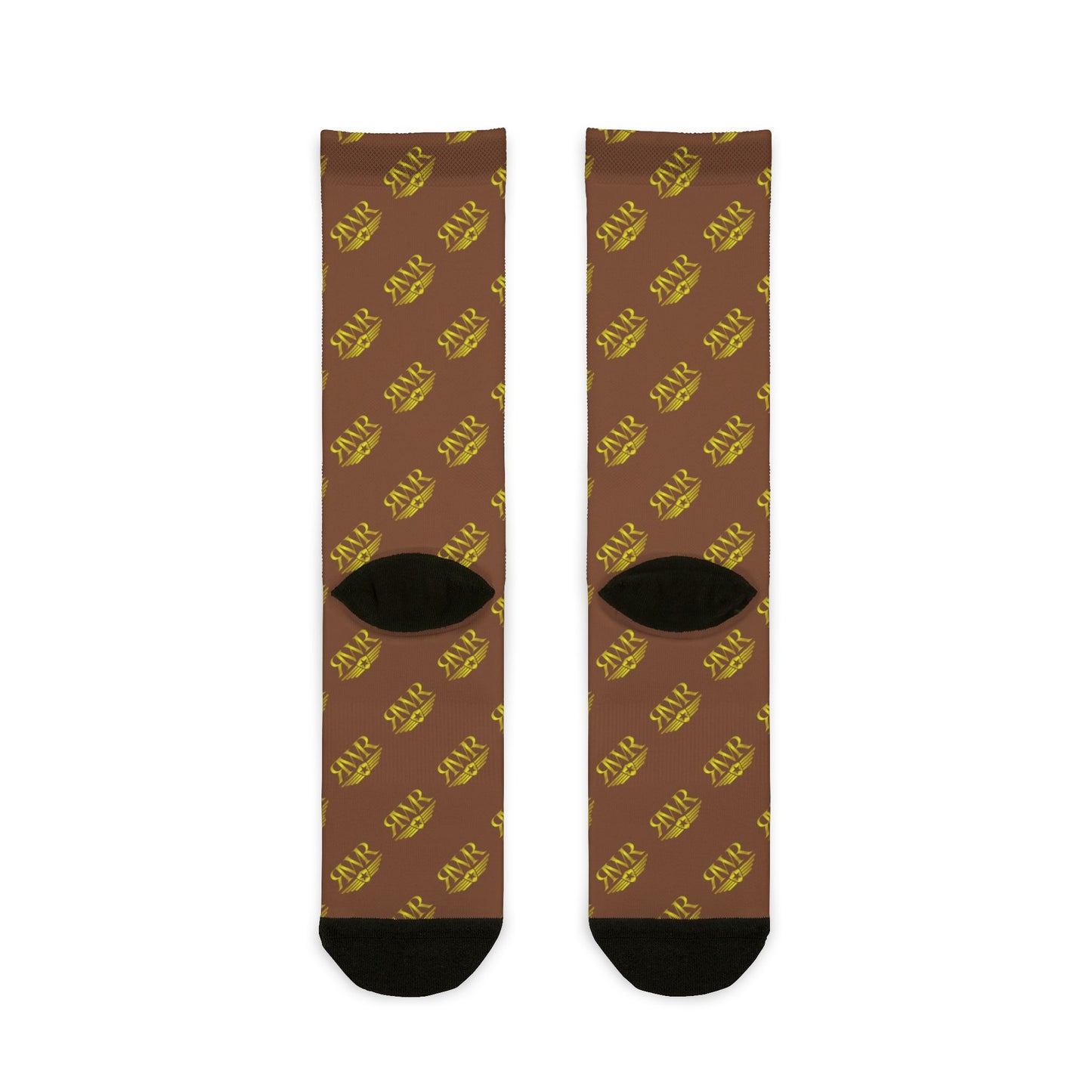 Chocolate Strawberry Crew Socks